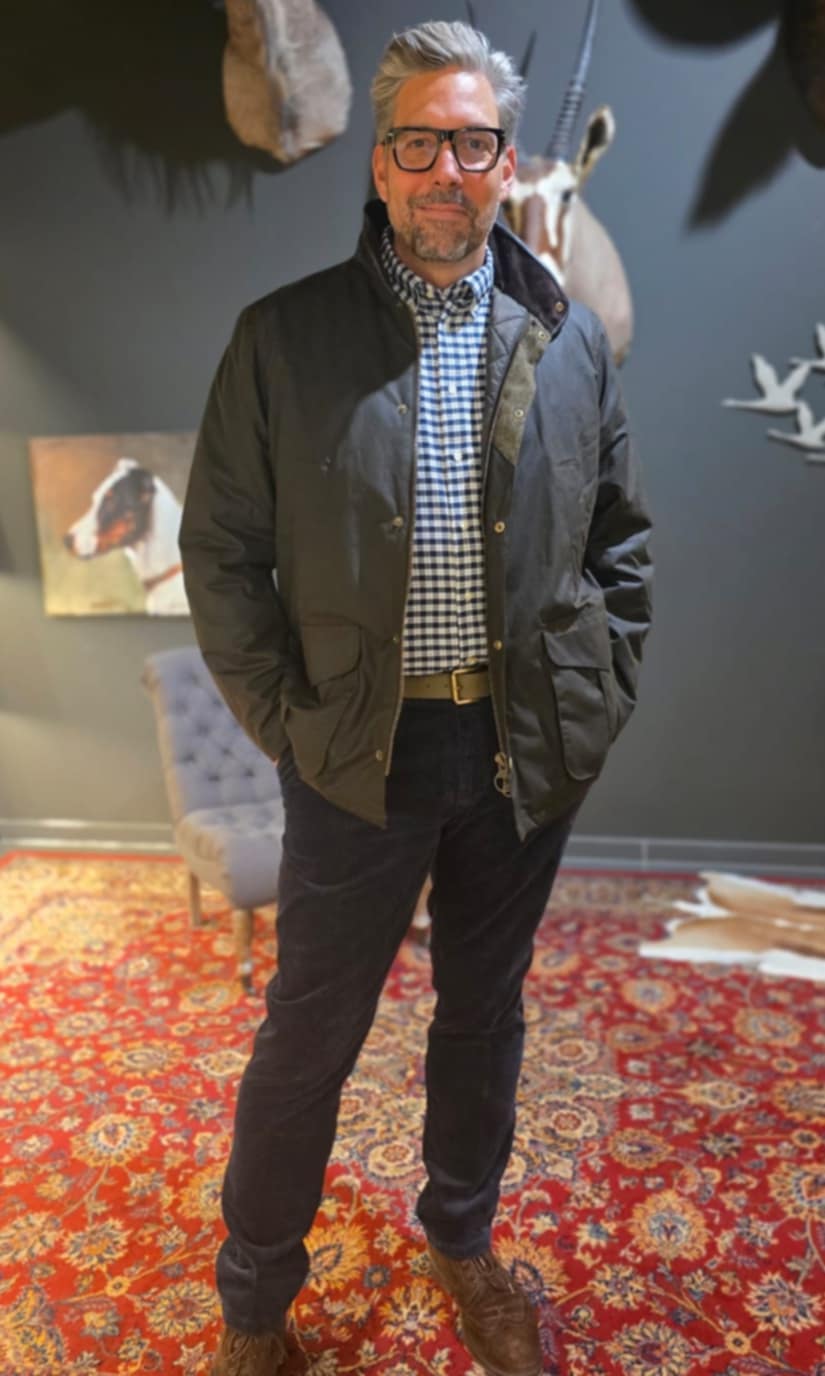 BARBOUR HEREFORD WAX