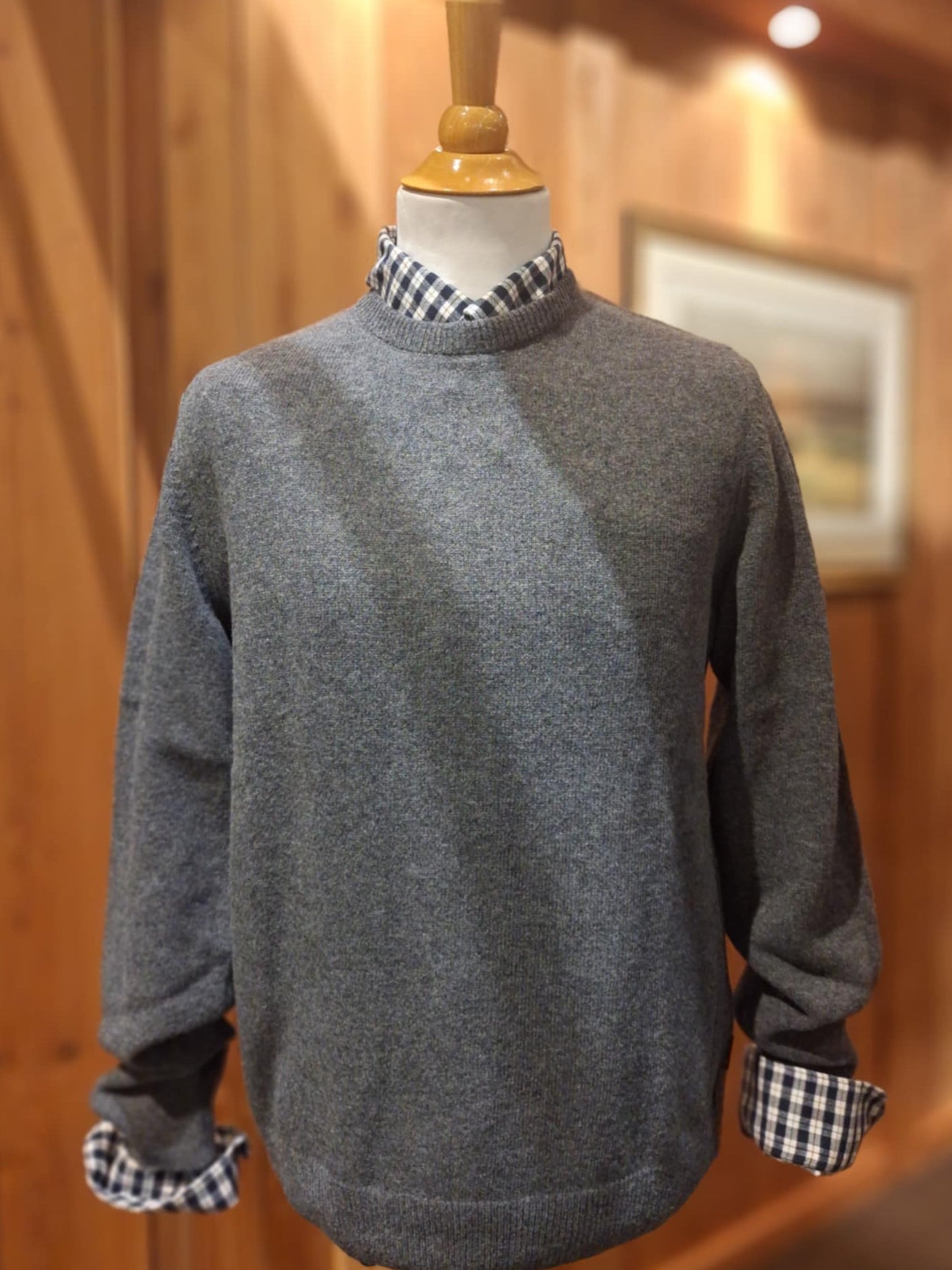 BARBOUR HOLDEN CREW NECK SWEATER