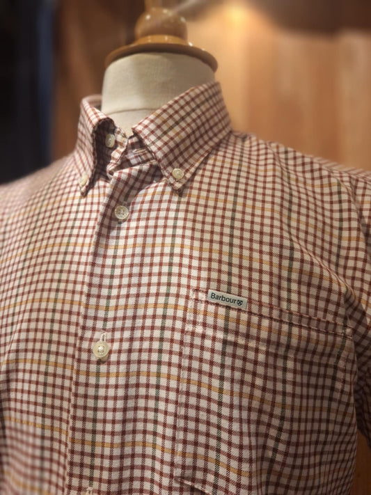 BARBOUR HENDERSON REGULAR THERMO WEAVE CHECKED SHIRT