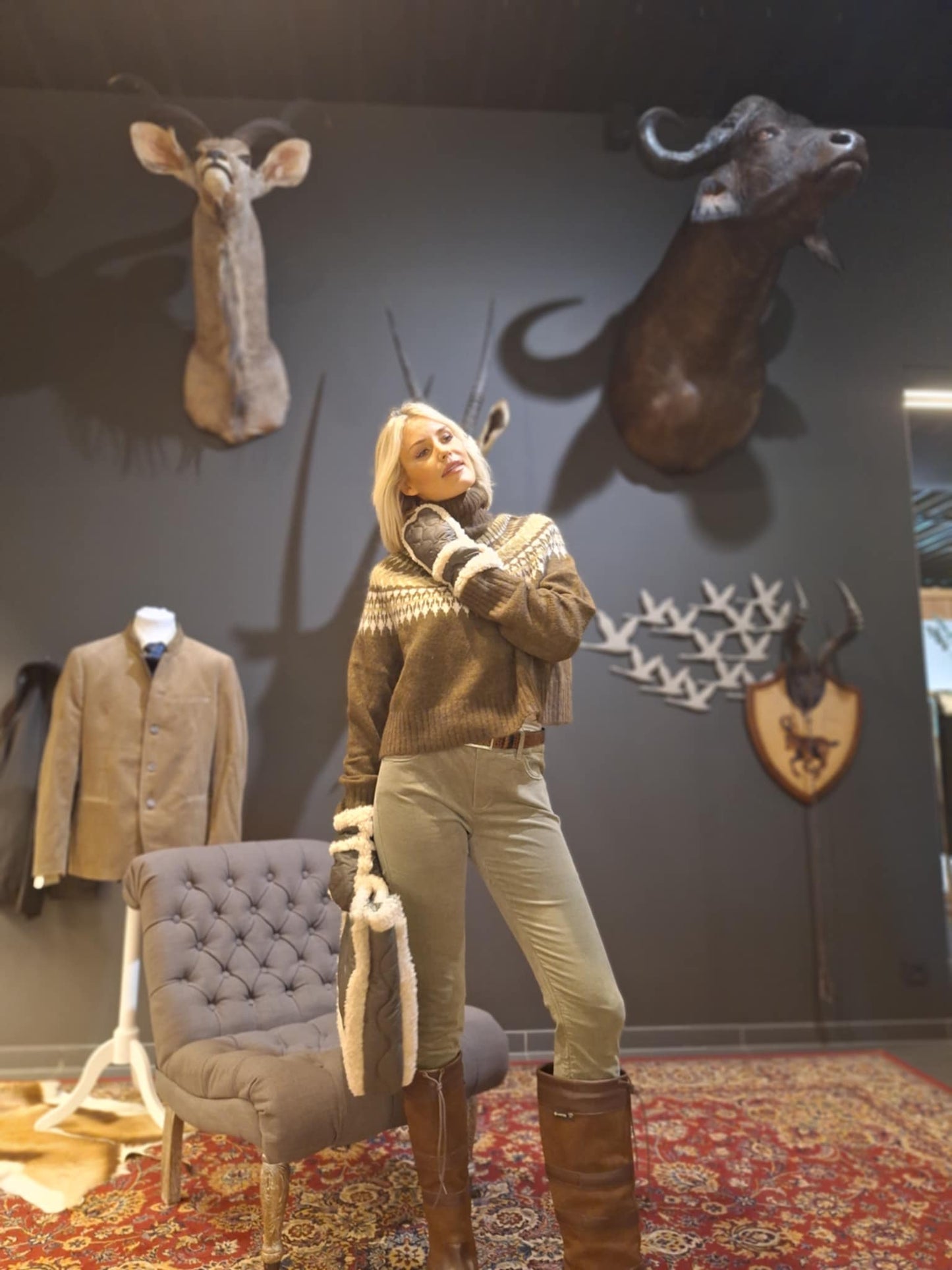 BARBOUR LORRIE KNITTED JUMPER