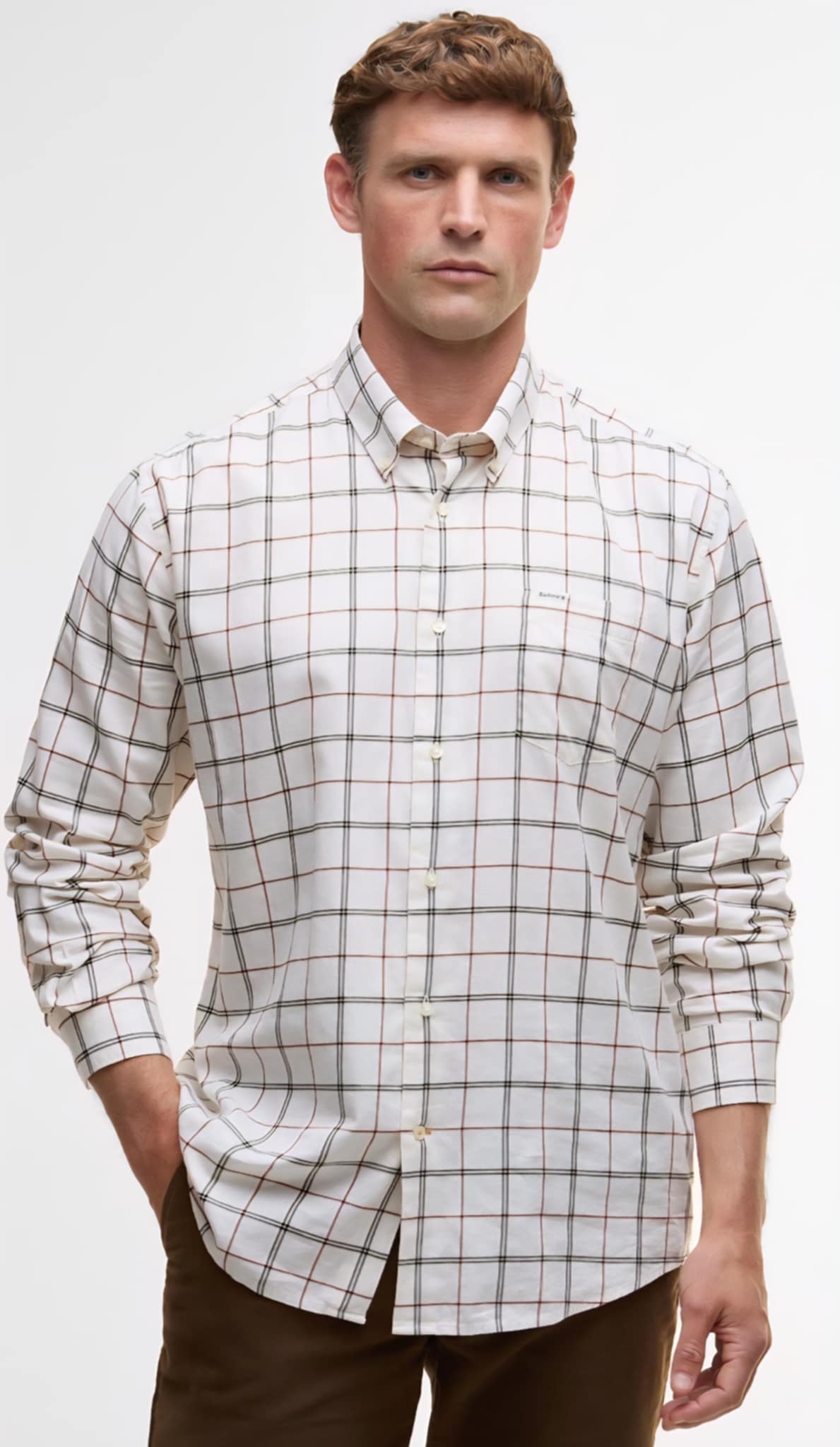 BARBOUR DEEPFELL REGULAR TATTERSAL SHIRT