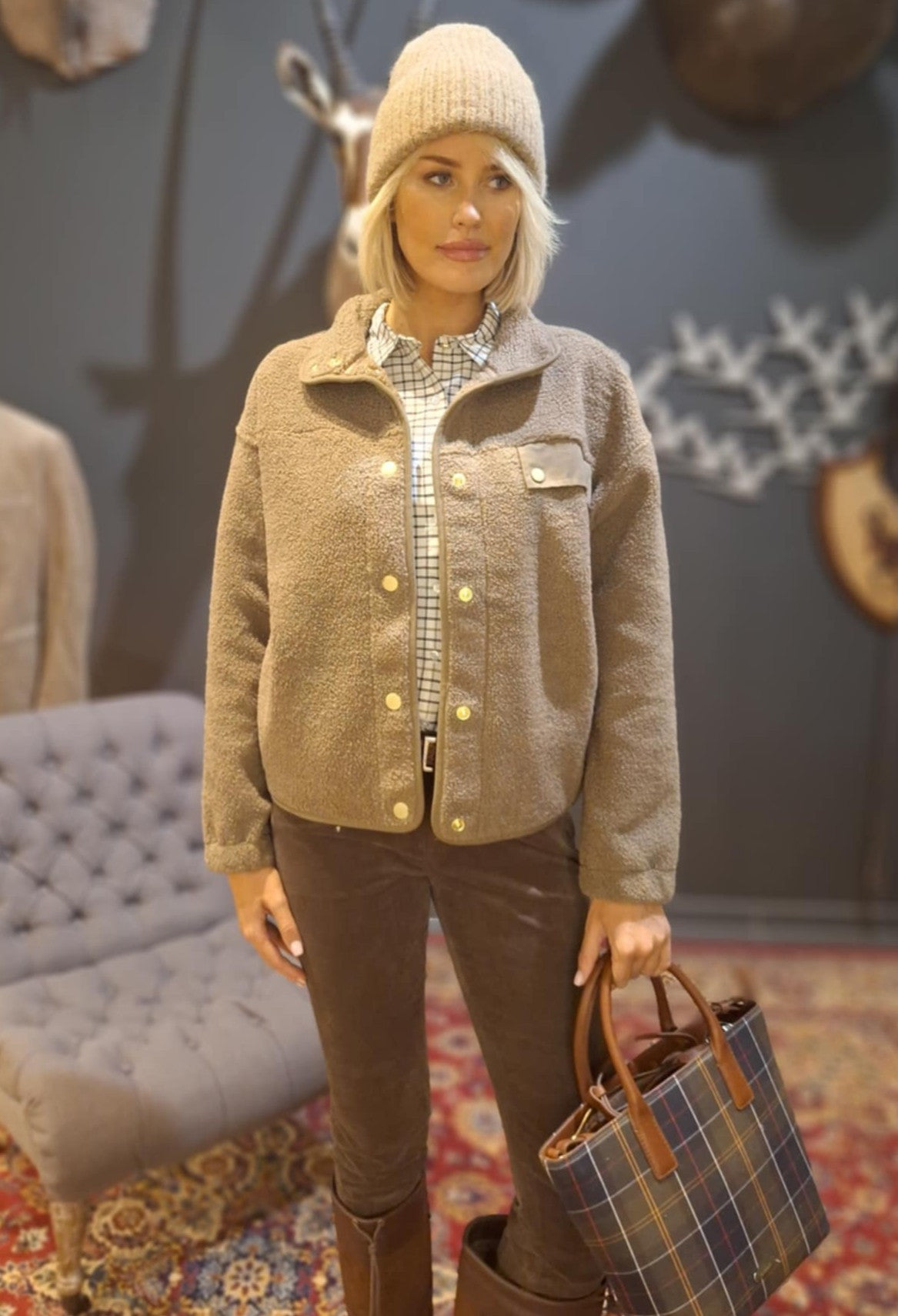 BARBOUR MABEL FLEECE