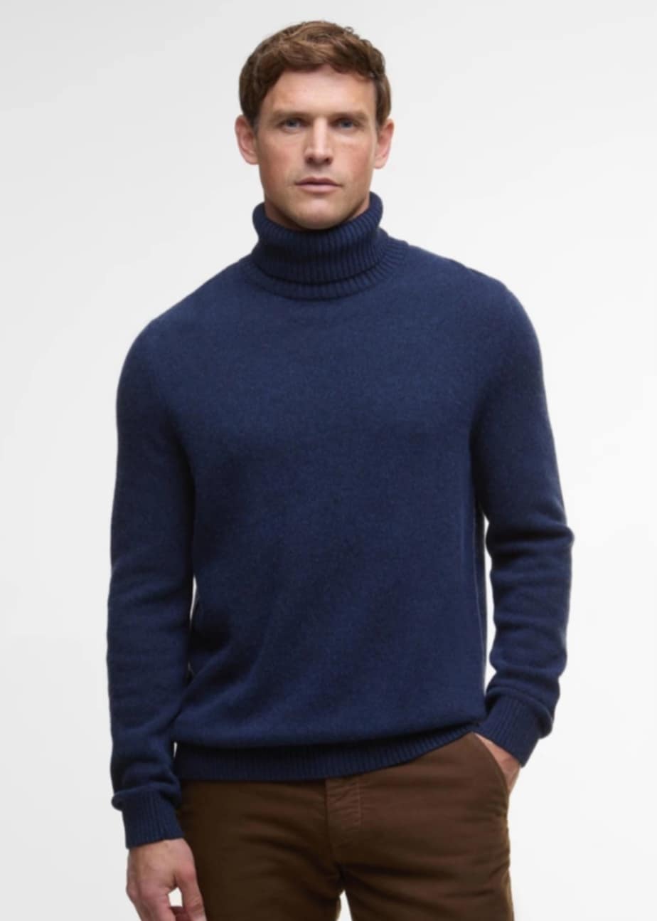 BARBOUR KELP ROLL NECK JUMPER