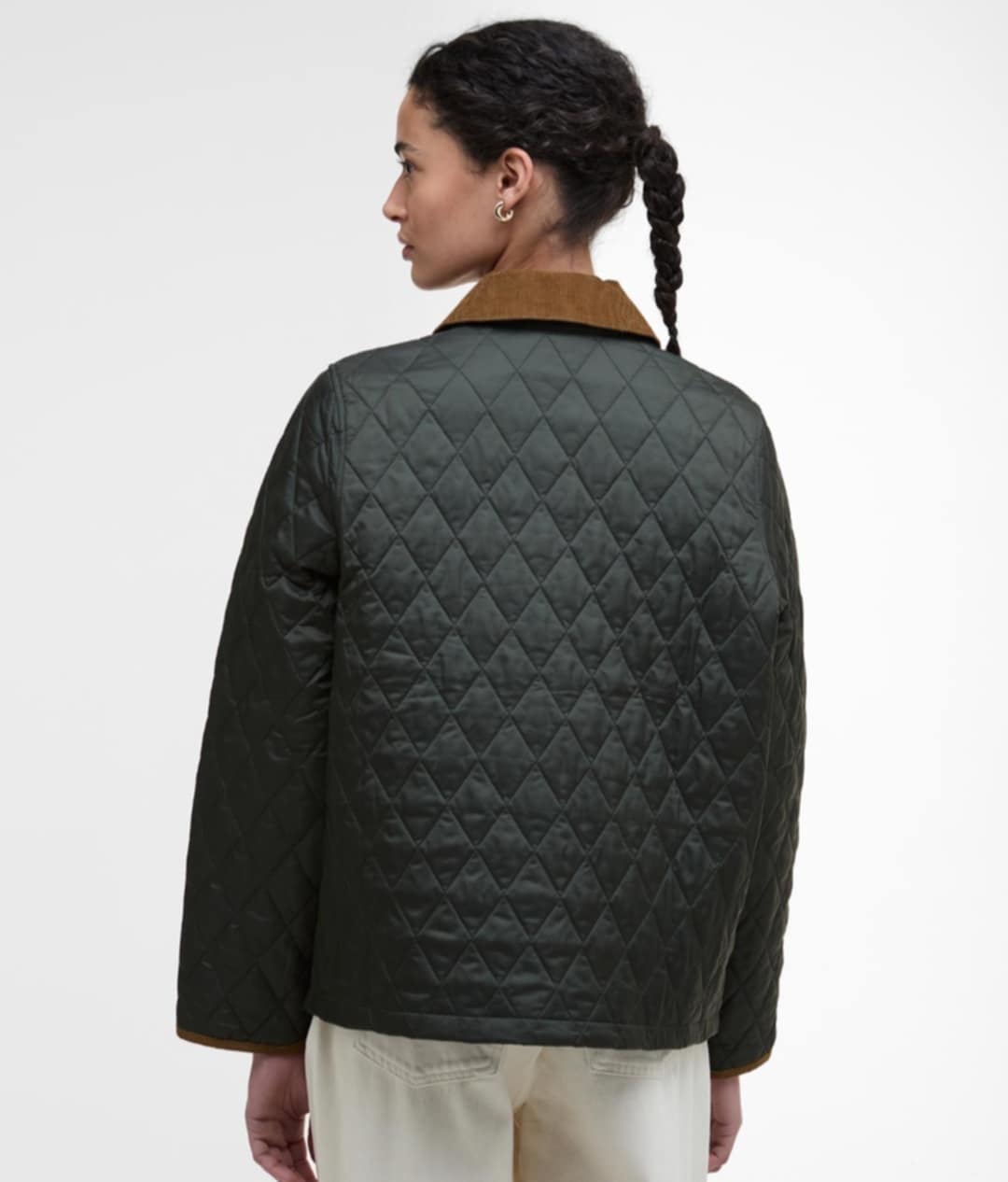 BARBOUR ICONS CROPPED LIDDESDALE QUILTED JACKET