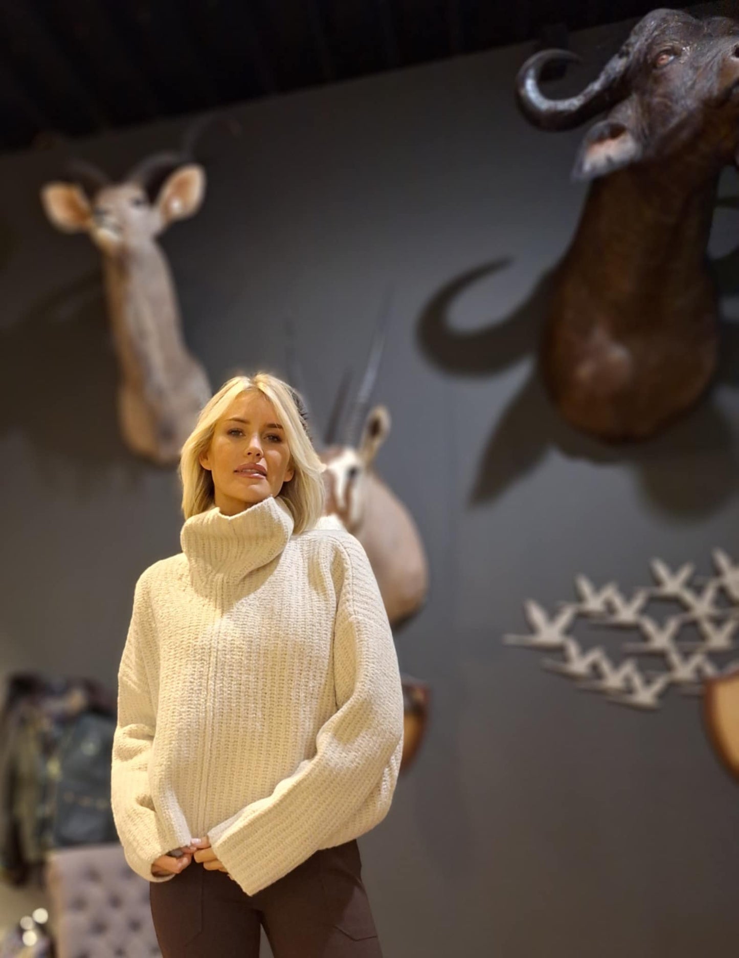 BARBOUR IMELDA KNITTED JUMPER