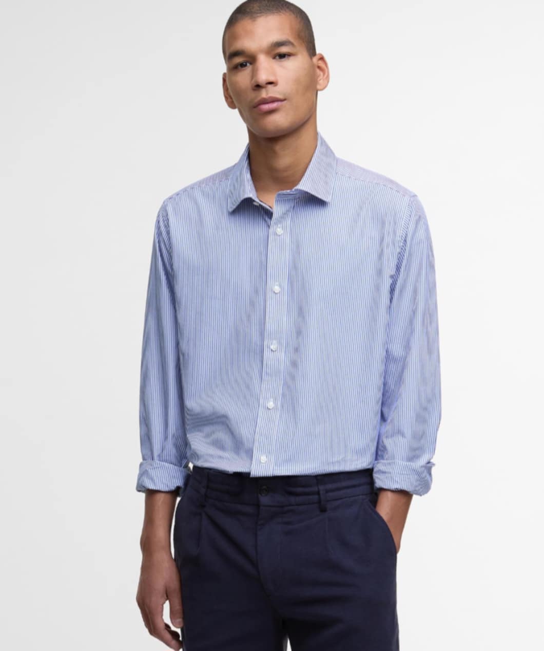 BARBOUR GRAHAM STRIPED TAILORED SHIRT