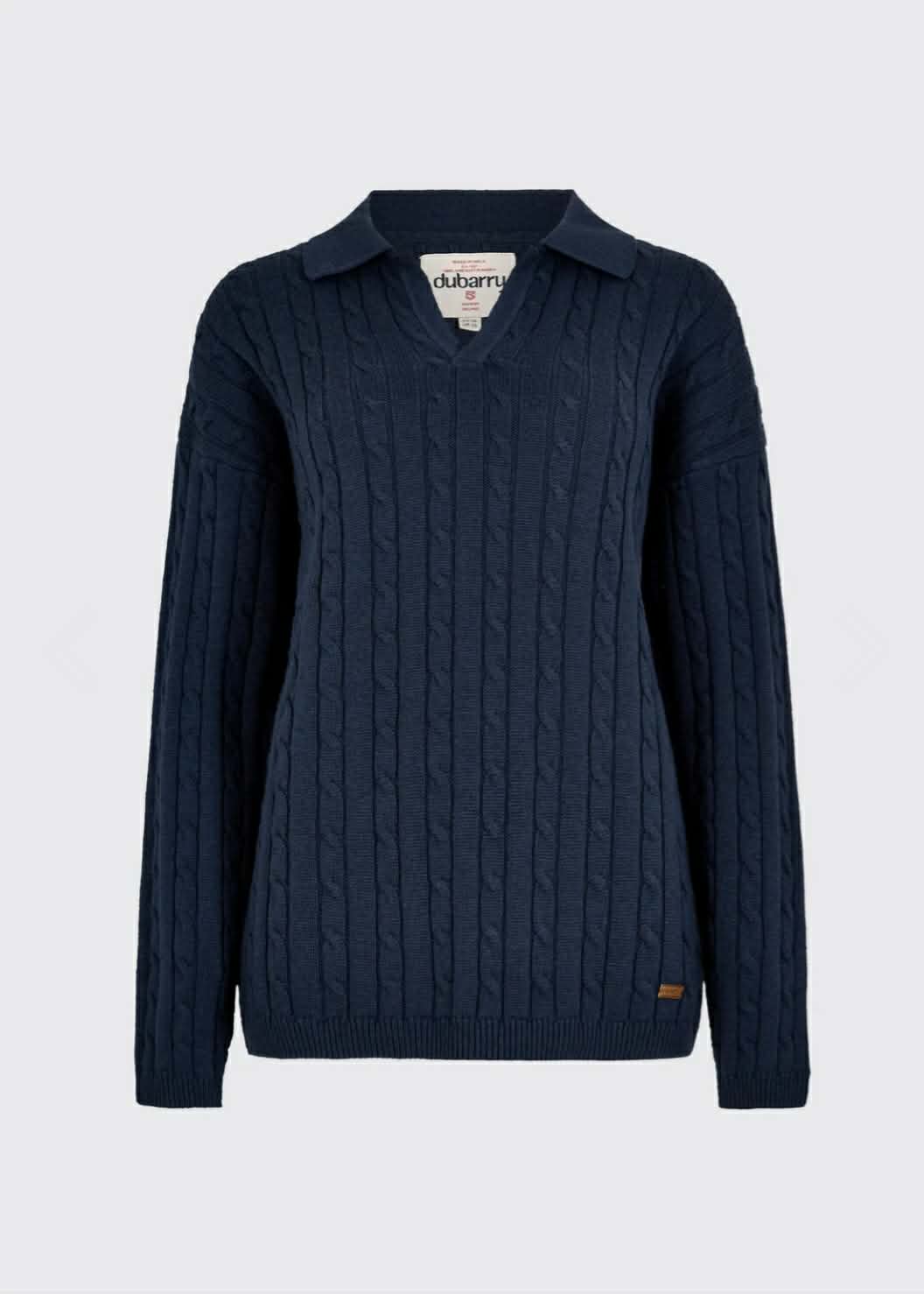 Brownville Dames Merino Blend Trui - Blauw