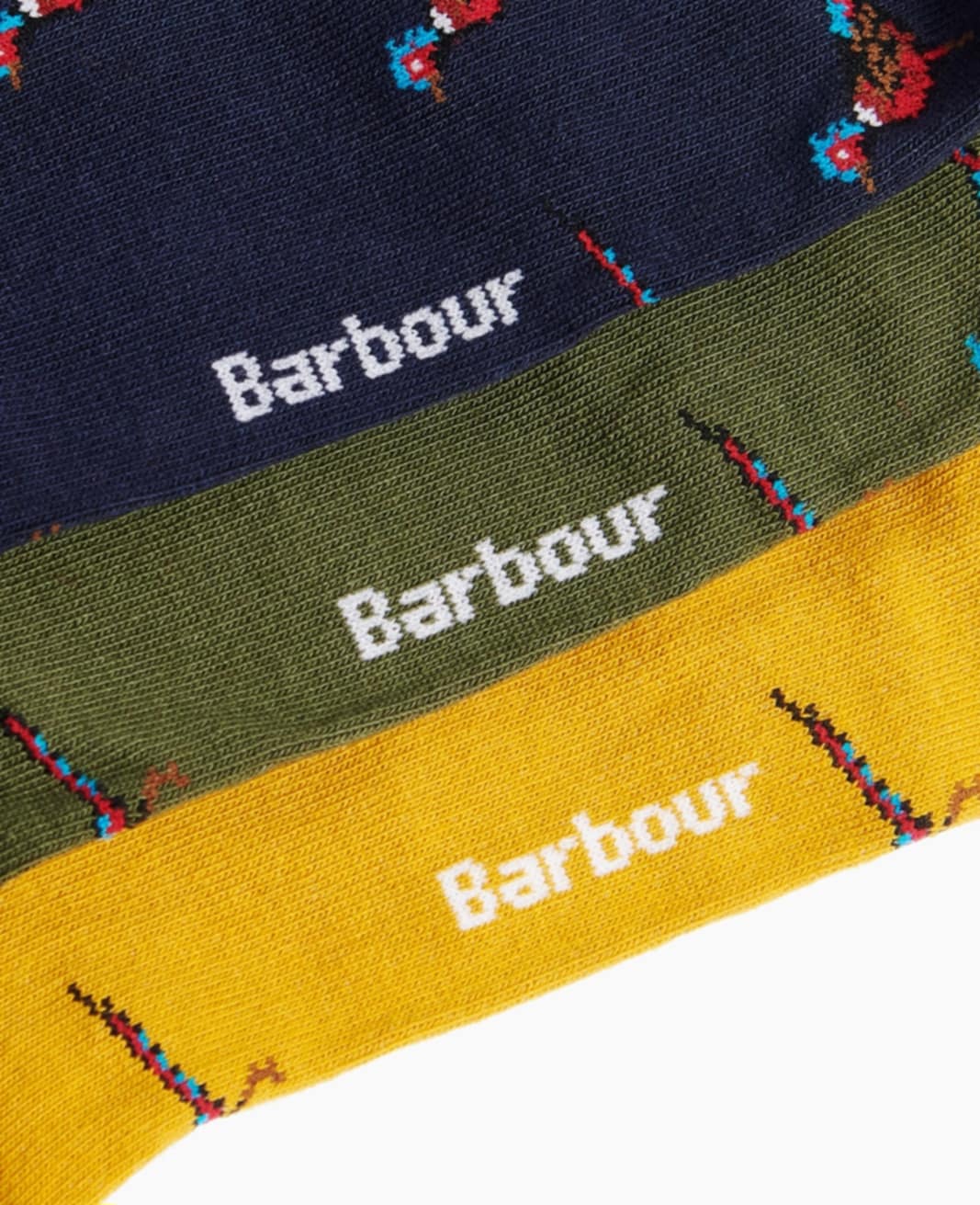 BARBOUR PHEASANT SOCKS GIFT BOX