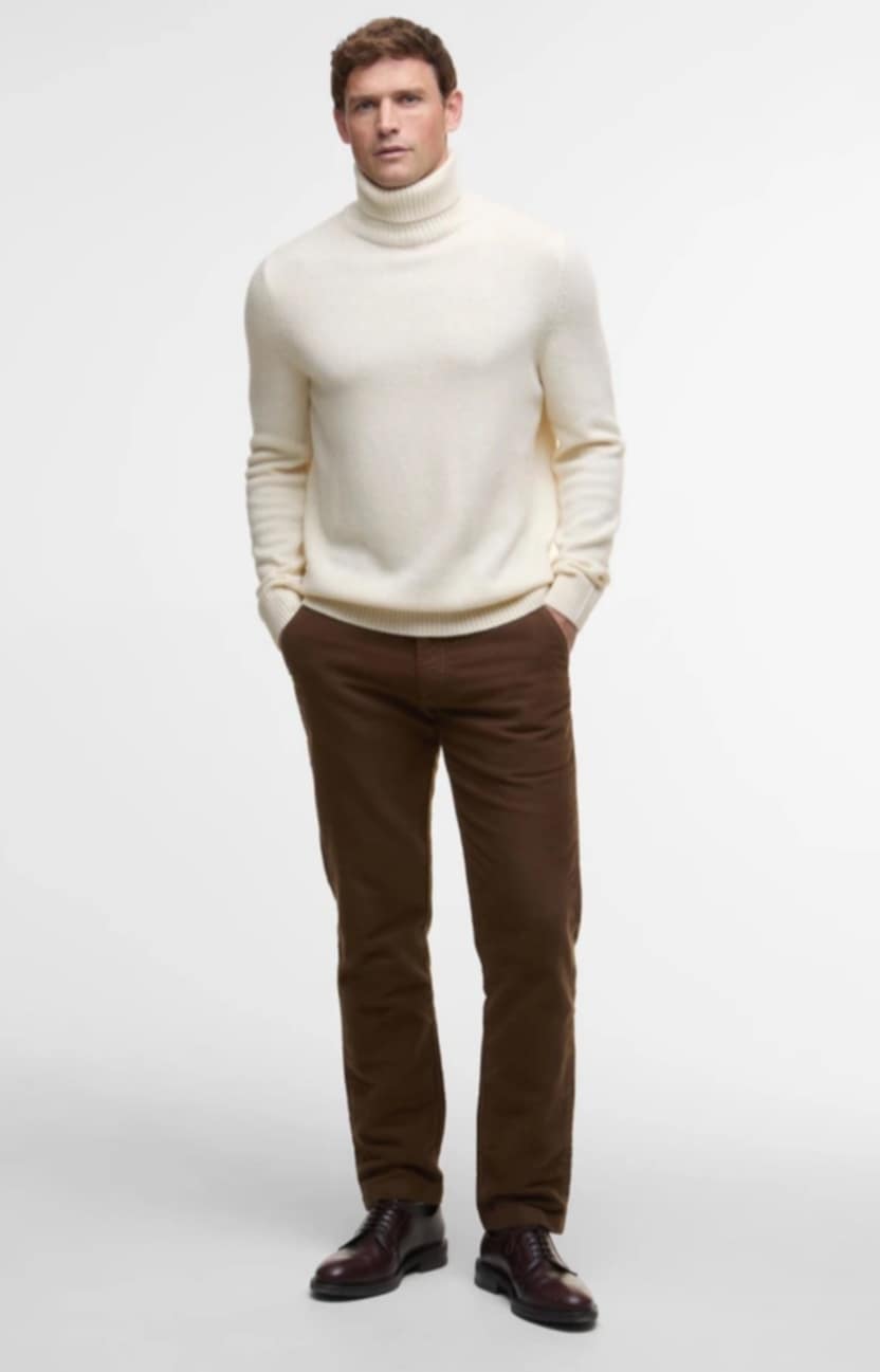 BARBOUR KELP ROLL NECK JUMPER