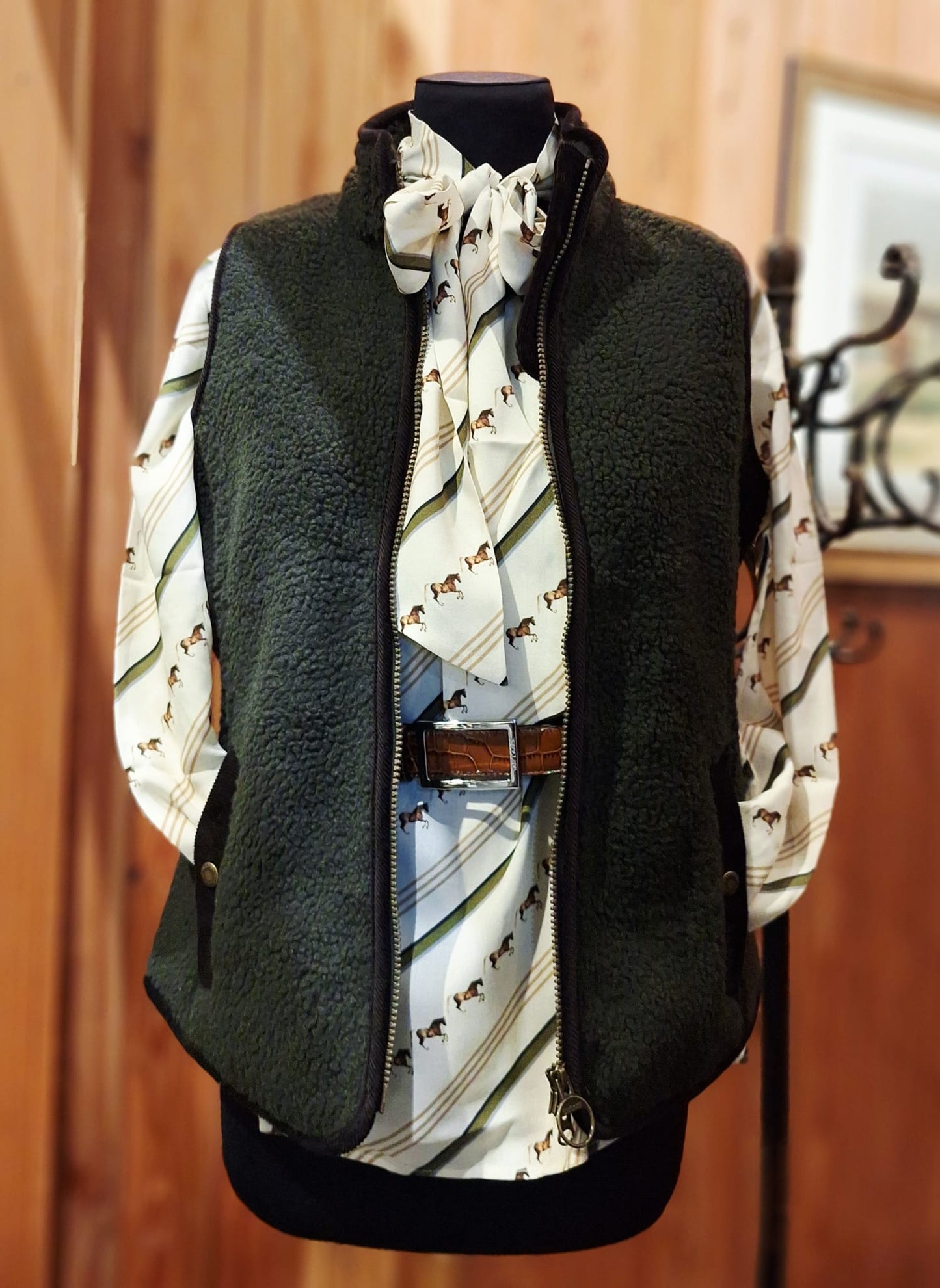 BARBOUR POLARQUILT WAISTCOAT/ZIP-IN LINER