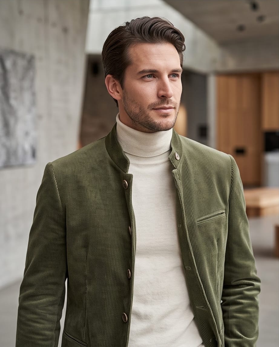 Austrian jacket velour