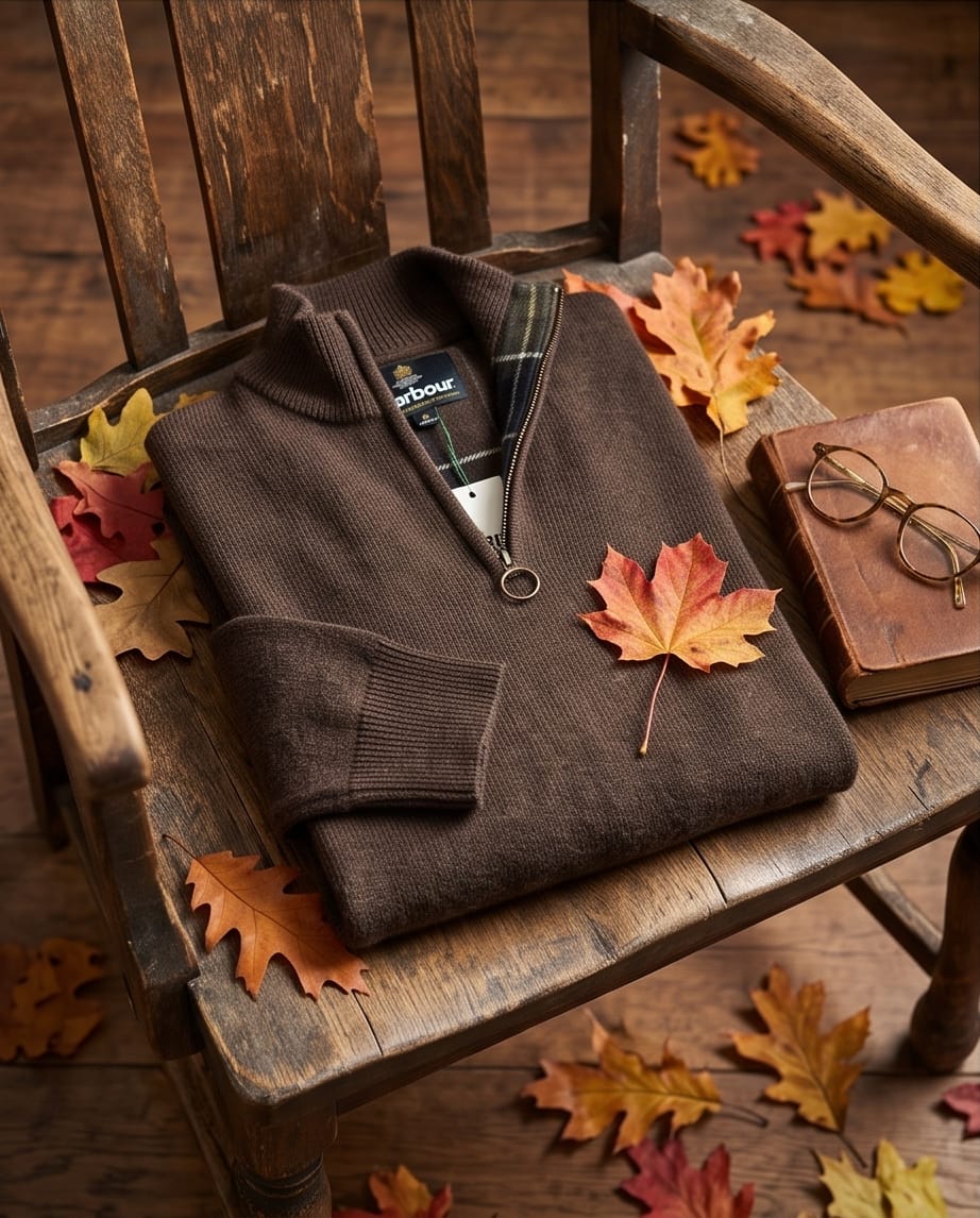 BARBOUR HOLDEN 1/4 ZIP