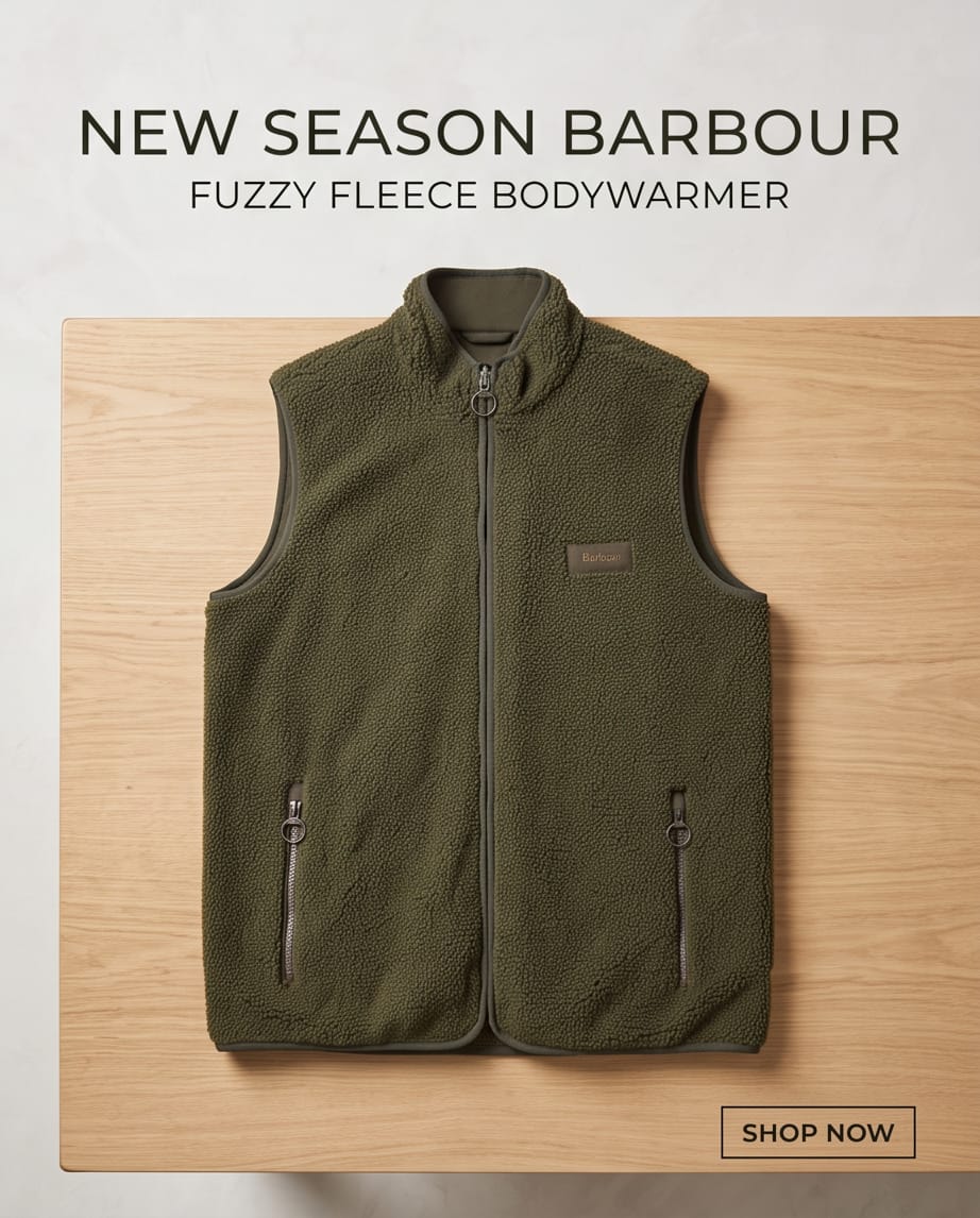 BARBOUR REVERSIBLE FLEECE GILET