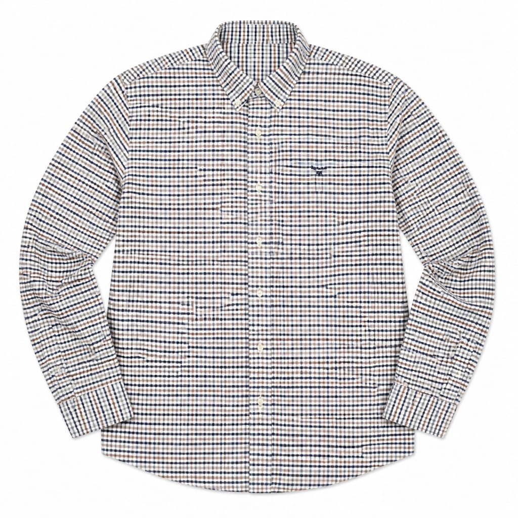 BARBOUR RICKWOOD TAILORED GINGHAM SHIRT