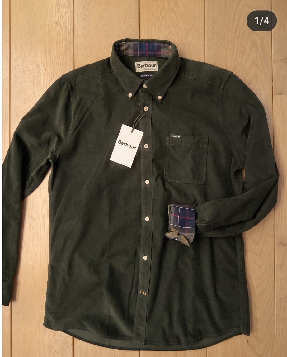 BARBOUR RAMSEY TAILORED CORD SHIRT
