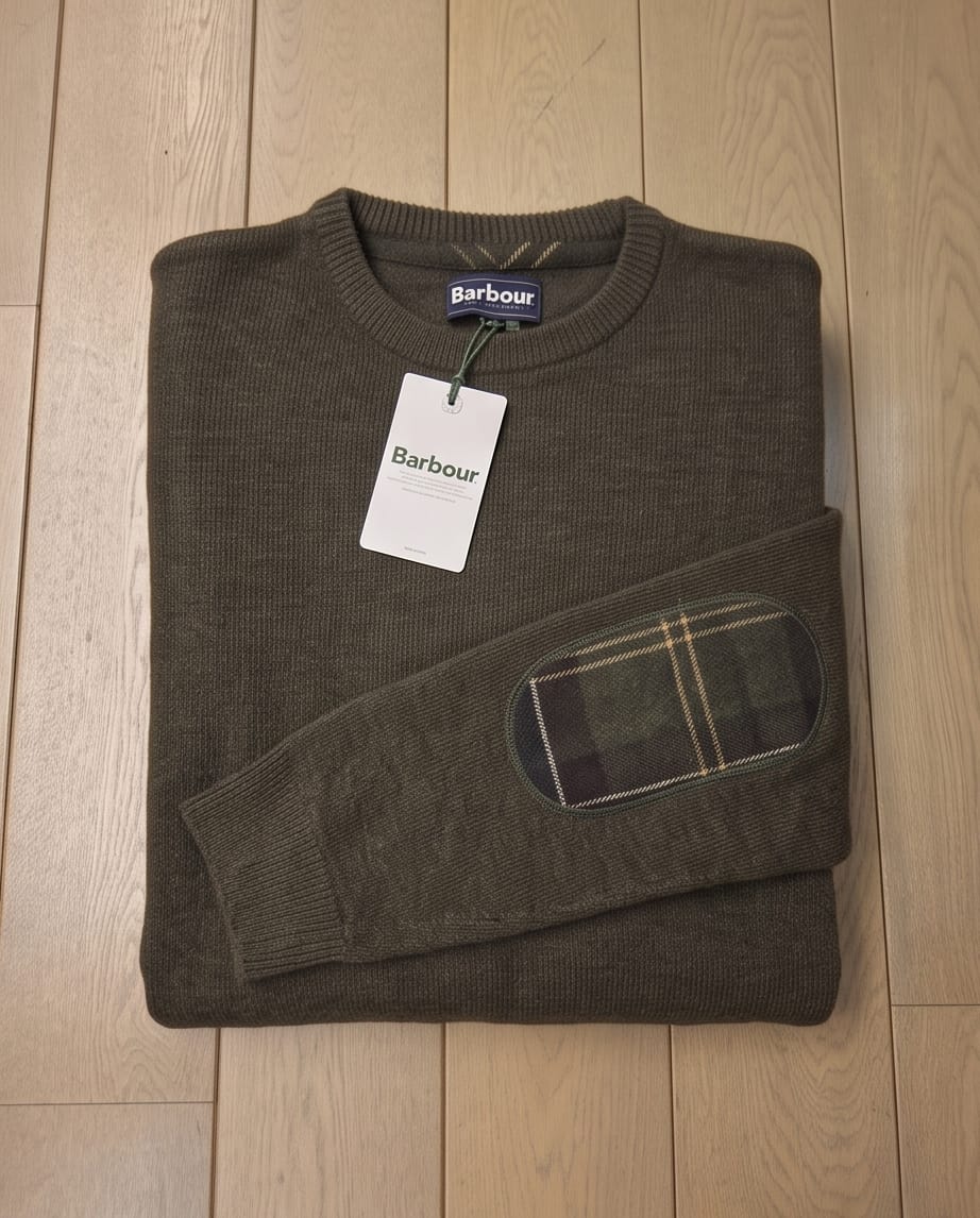 BARBOUR HOLDEN CREW NECK SWEATER