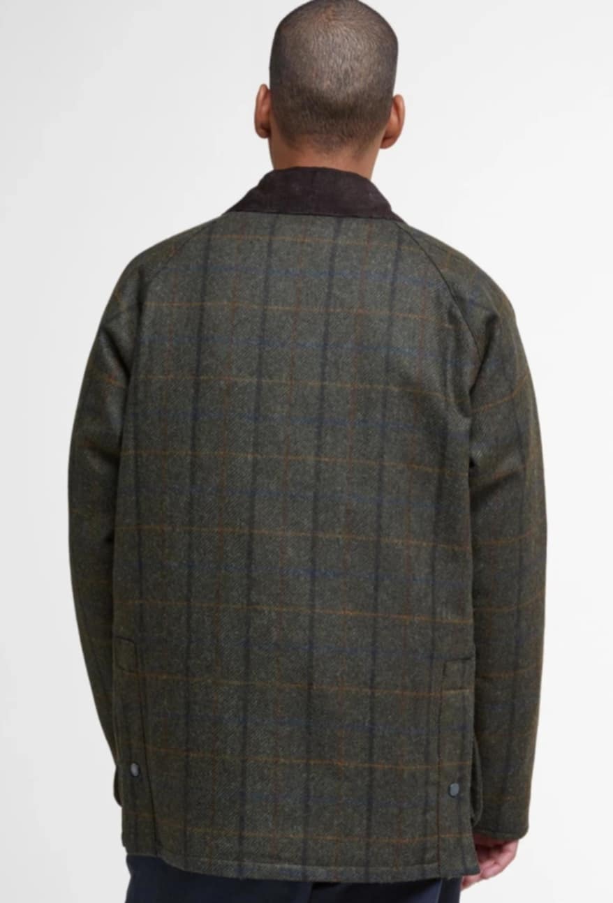 BARBOUR BEDALE CHECK WOOL JACKET