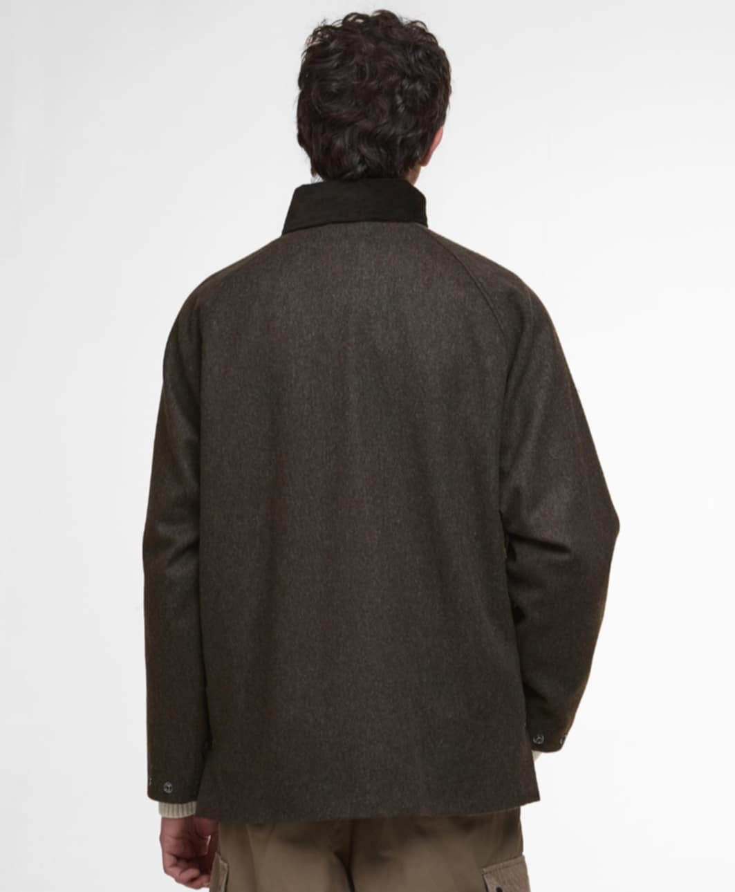 BARBOUR MODIFIED BEDALE WOOL JACKET