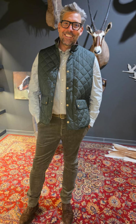 BARBOUR NEW LOWERDALE QUILTED GILET