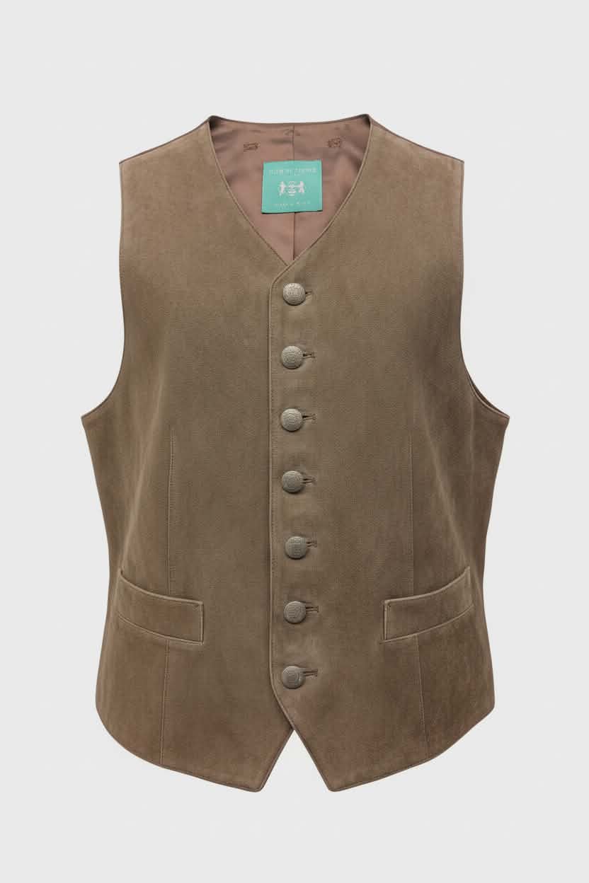 GILET LEDER MAXIMILIAN