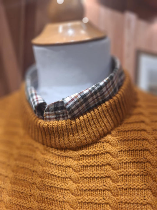 BARBOUR CLEVELAND CREW NECK SWEATER