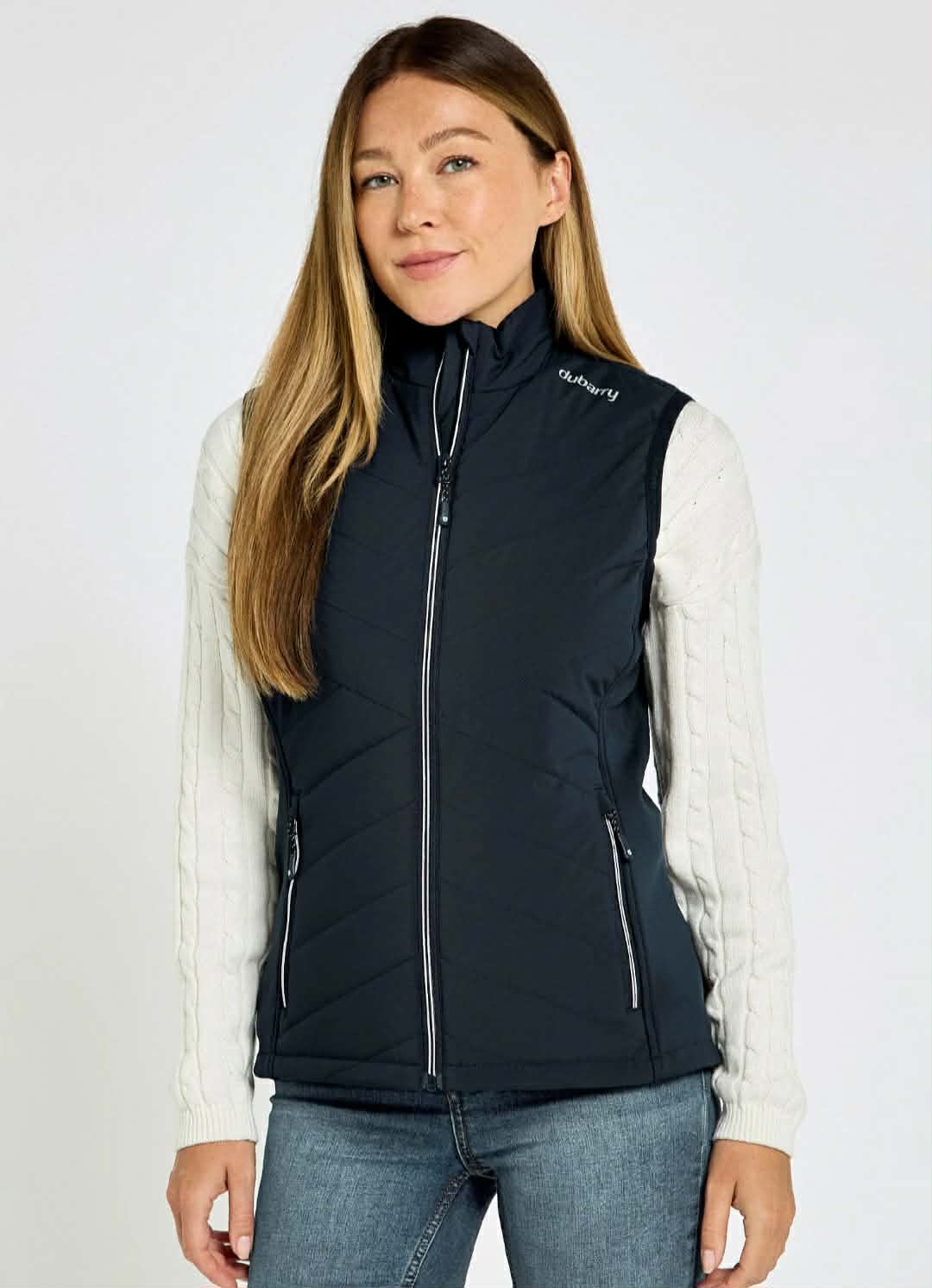 Sunway Dames Hybride Bodywarmer - blauw
