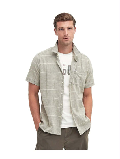 BARBOUR HEMD SWALEDALE (korte mouw)