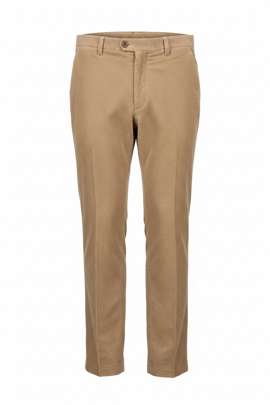 STEINBOCK BROEK VELOURS BEIGE