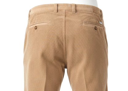 STEINBOCK BROEK VELOURS BEIGE
