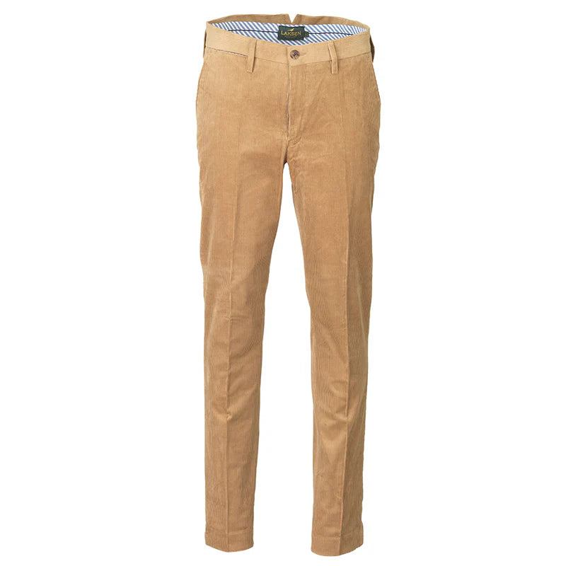 LAKSEN MAYFAIR CORDUROY FOREST CAMEL