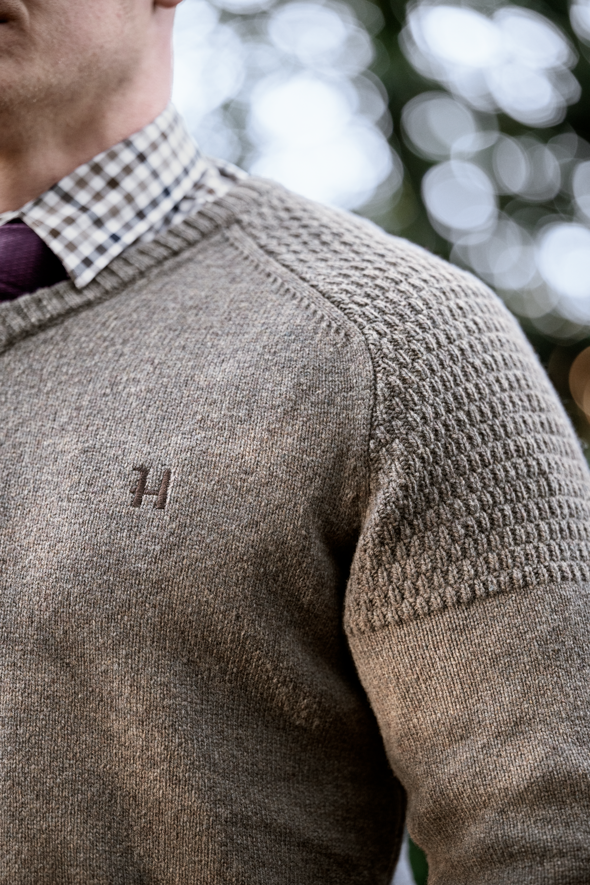 Härkila Vincent merino v-neck pullover