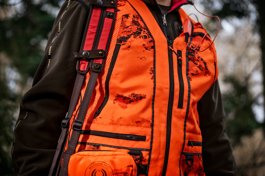 Härkila Wildboar Pro Blaze camo waistcoat