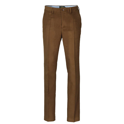 LAKSEN BELGRAVIA MOLESKIN TROUSERS BRONZE