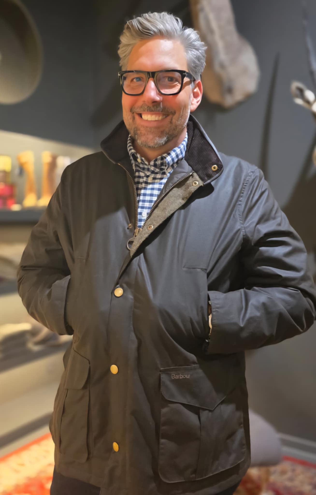 BARBOUR HEREFORD WAX