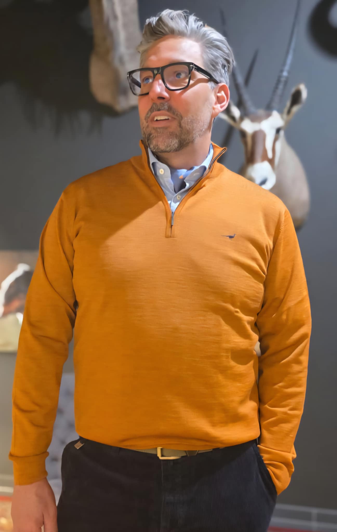 LASKEN NORFOLK 1/4 ZIP