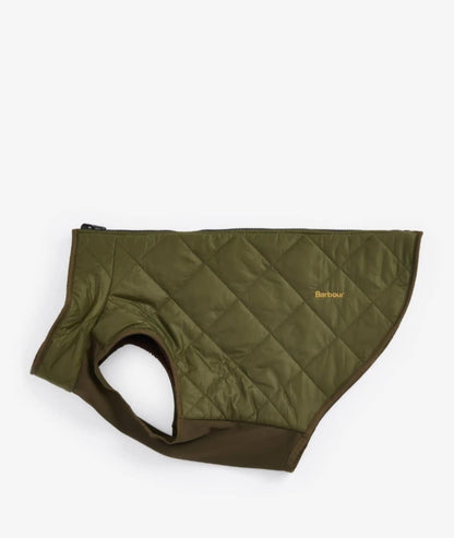 BARBOUR REVERSIBLE QUILT/BORG FLEECE DOG COAT