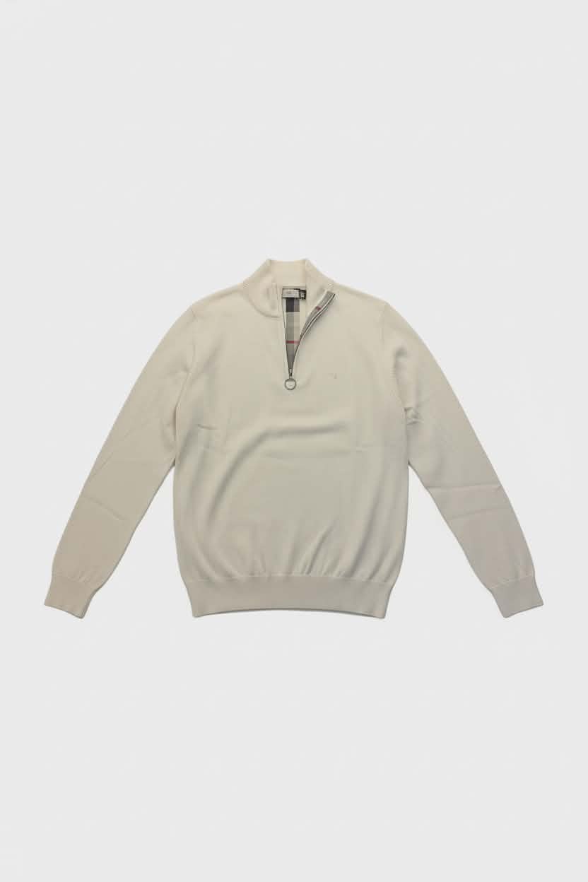 BARBOUR HALF ZIP COTTON
