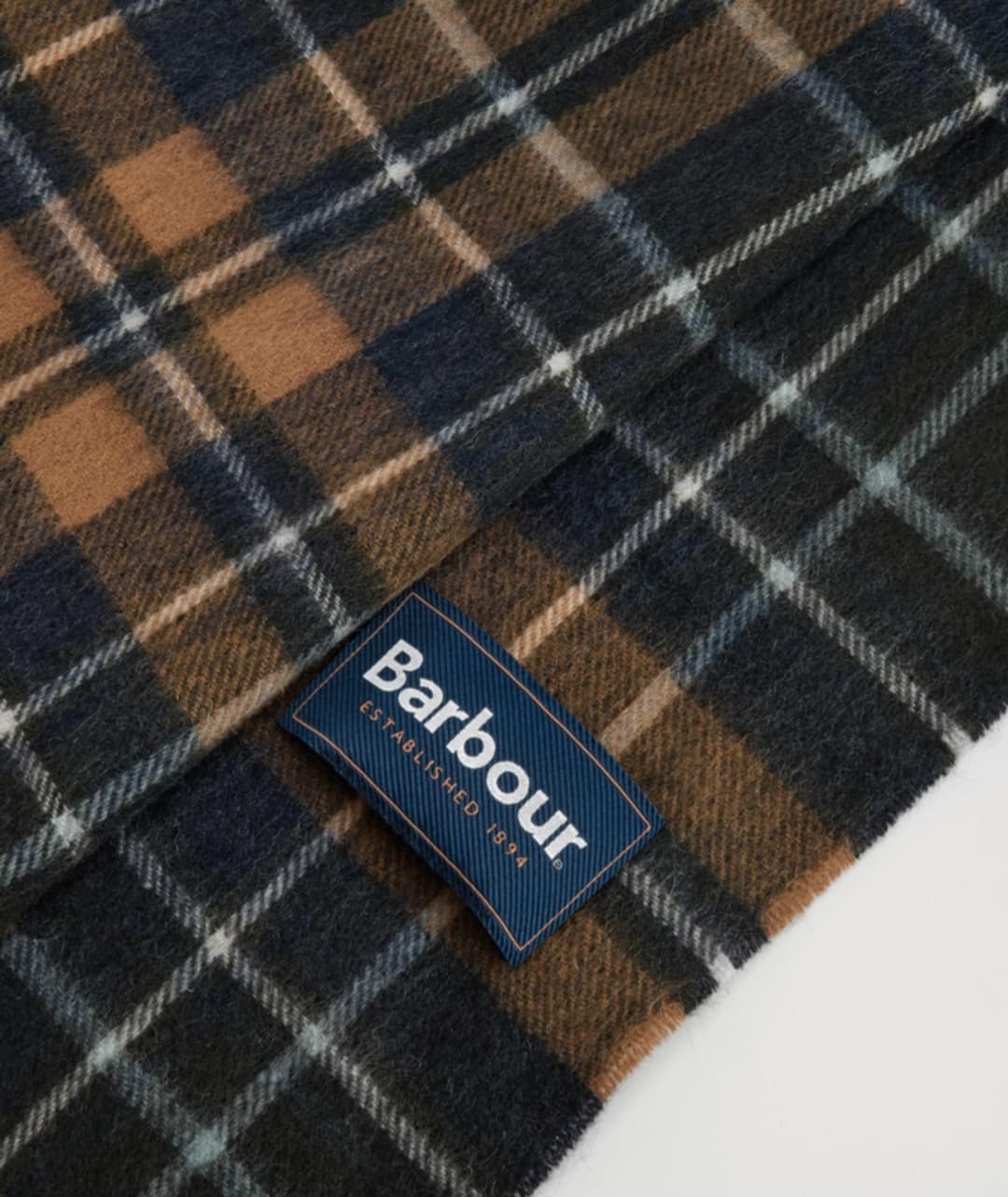 BARBOUR NEW CHECK TARTAN SCARF