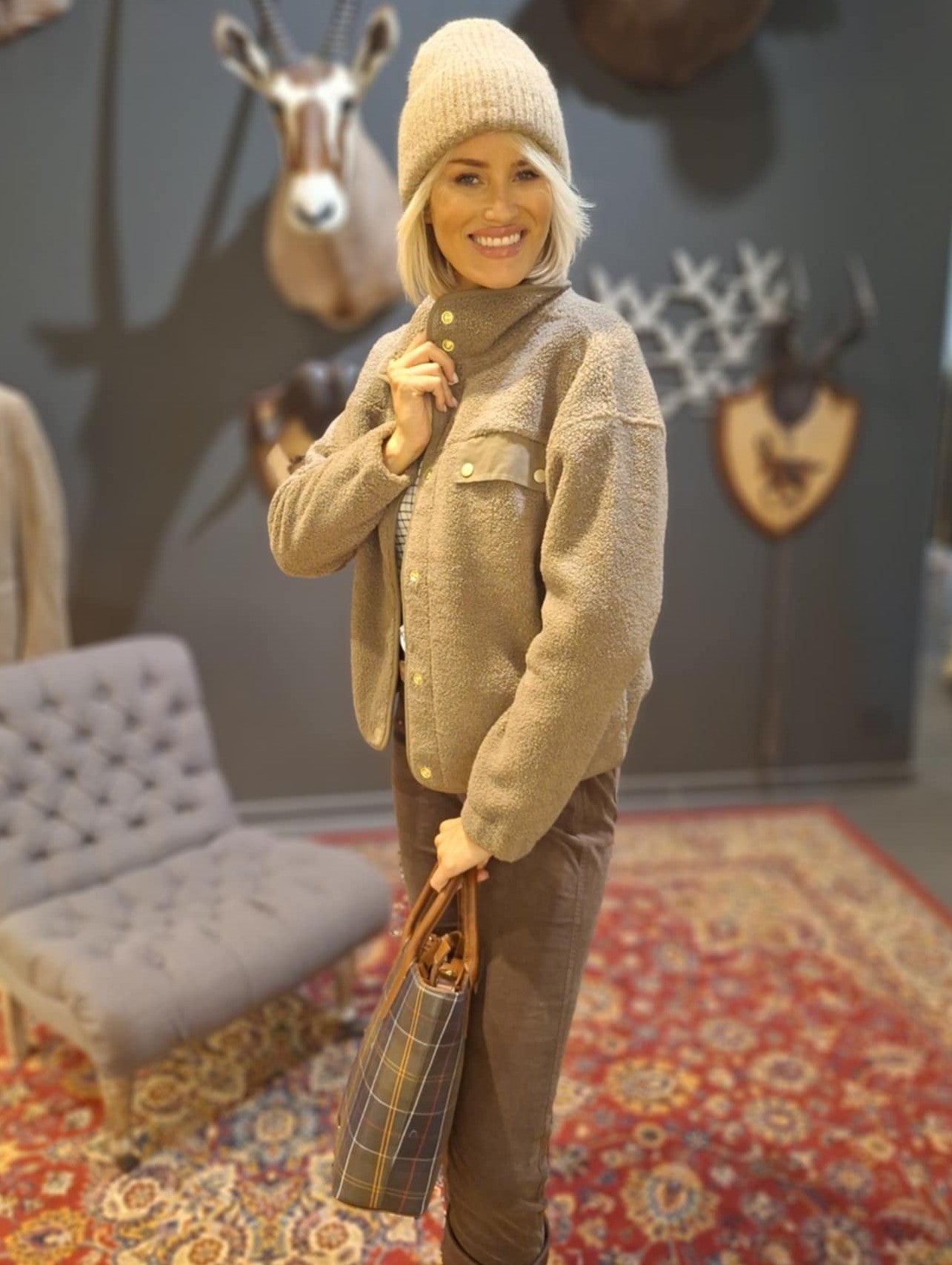 BARBOUR MABEL FLEECE