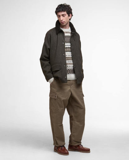 BARBOUR MODIFIED BEDALE WOOL JACKET