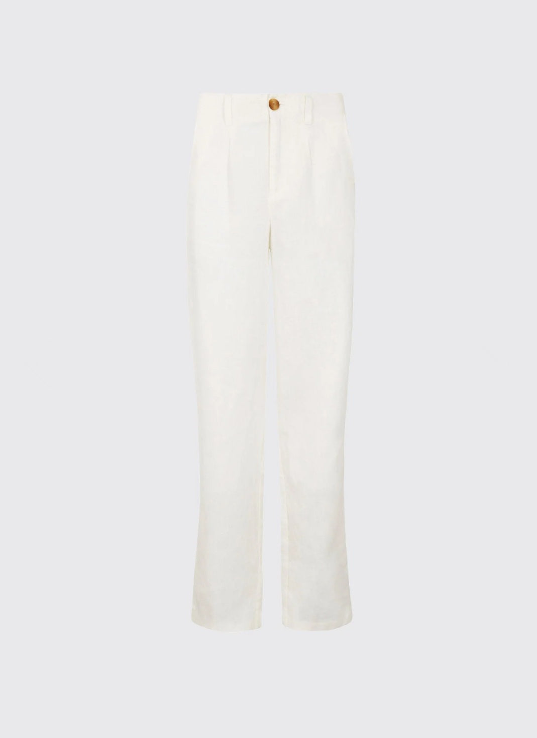 Kelby Dames LInnen Broek - Wit