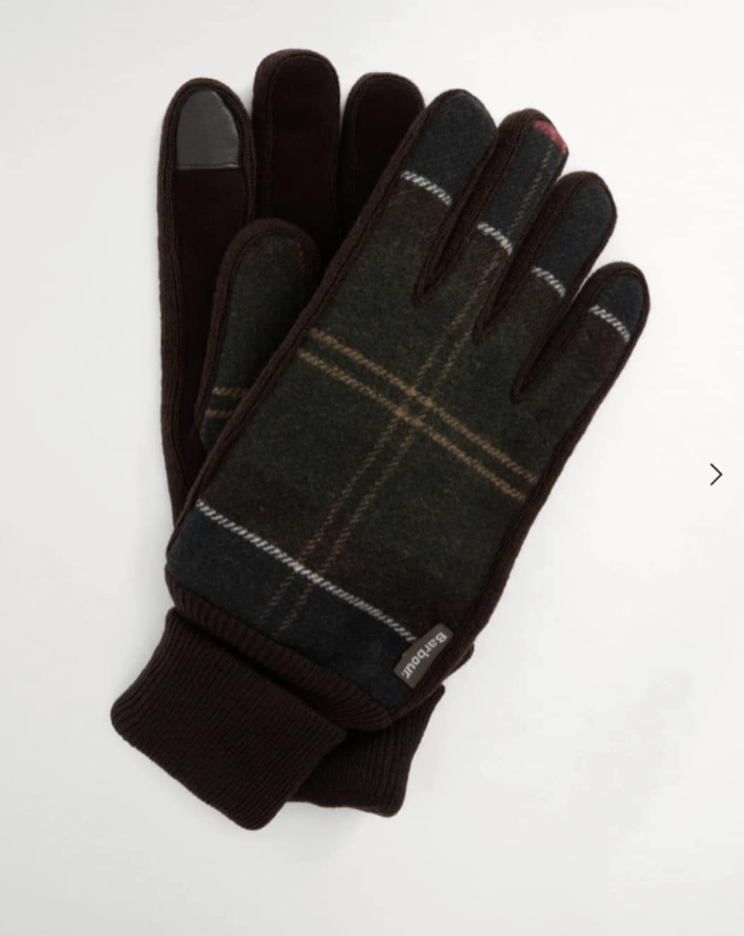 BARBOUR HACKNEY TARTAN GLOVES