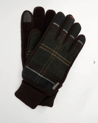 BARBOUR HACKNEY TARTAN GLOVES