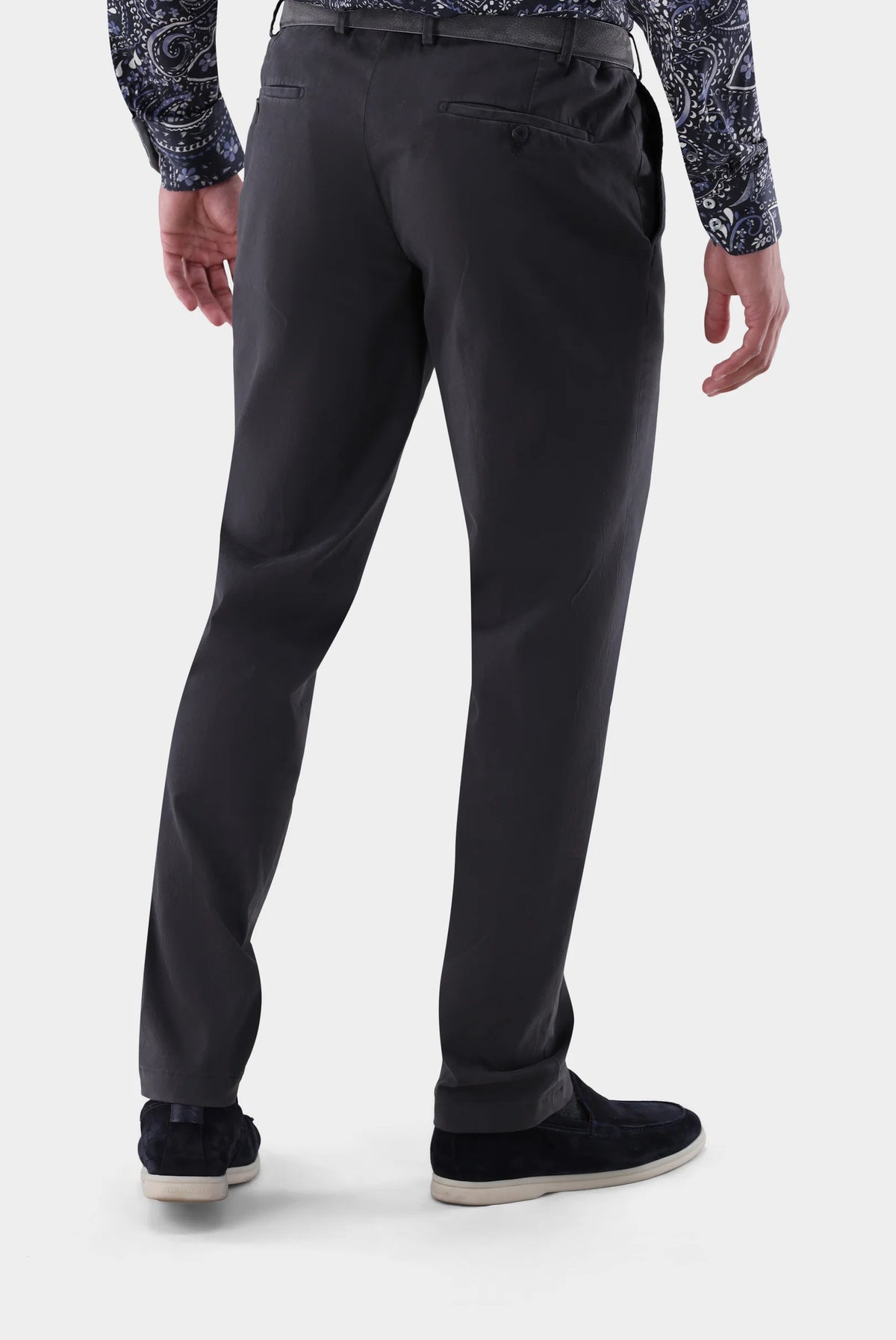 VAN LAACK CHINO HILGER DARK CHARCOAL GREY