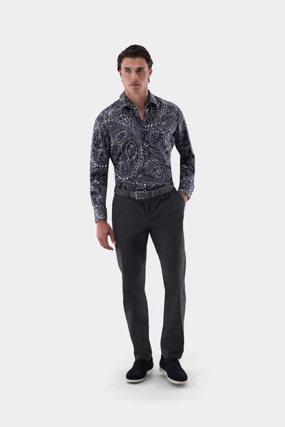 VAN LAACK CHINO HILGER DARK CHARCOAL GREY