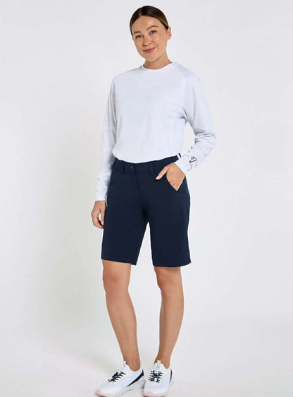 Minorca Dames Crew Short UPF 50 - Blauw