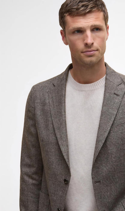 BARBOUR KENSINGTON CHECK BLAZER