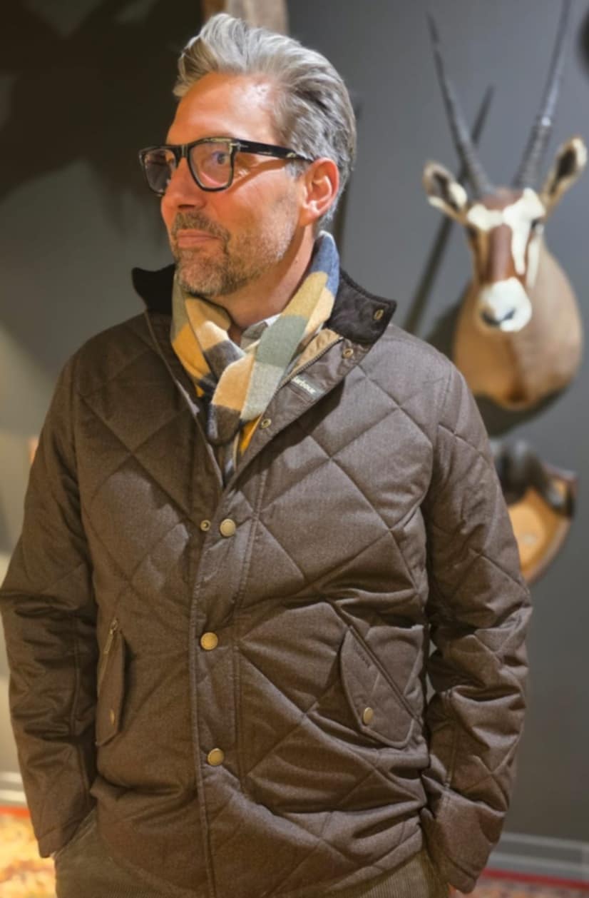 BARBOUR WINTER SHOVELER QUILTED JACKET