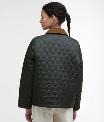 BARBOUR ICONS CROPPED LIDDESDALE QUILTED JACKET