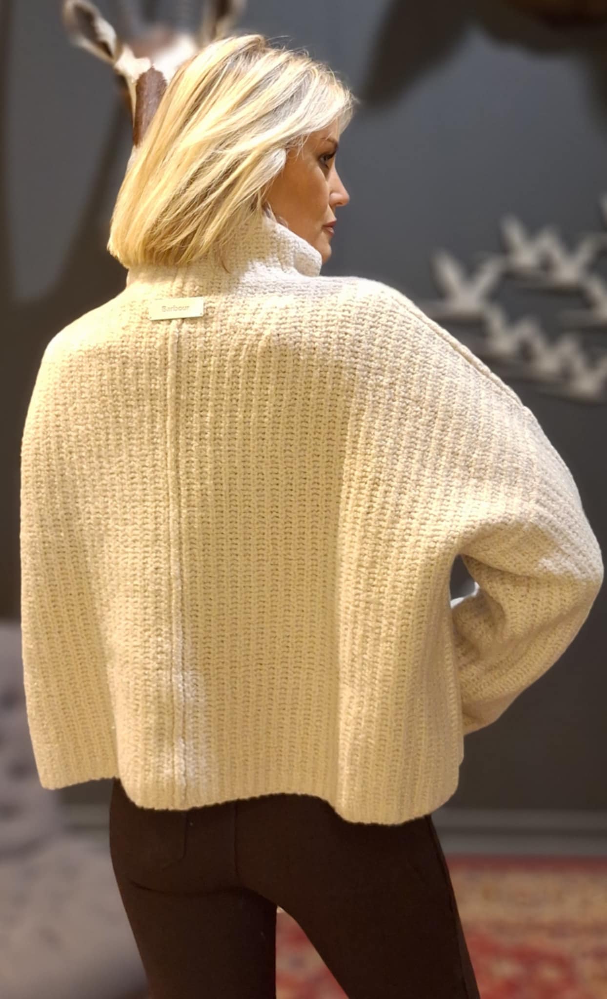 BARBOUR IMELDA KNITTED JUMPER